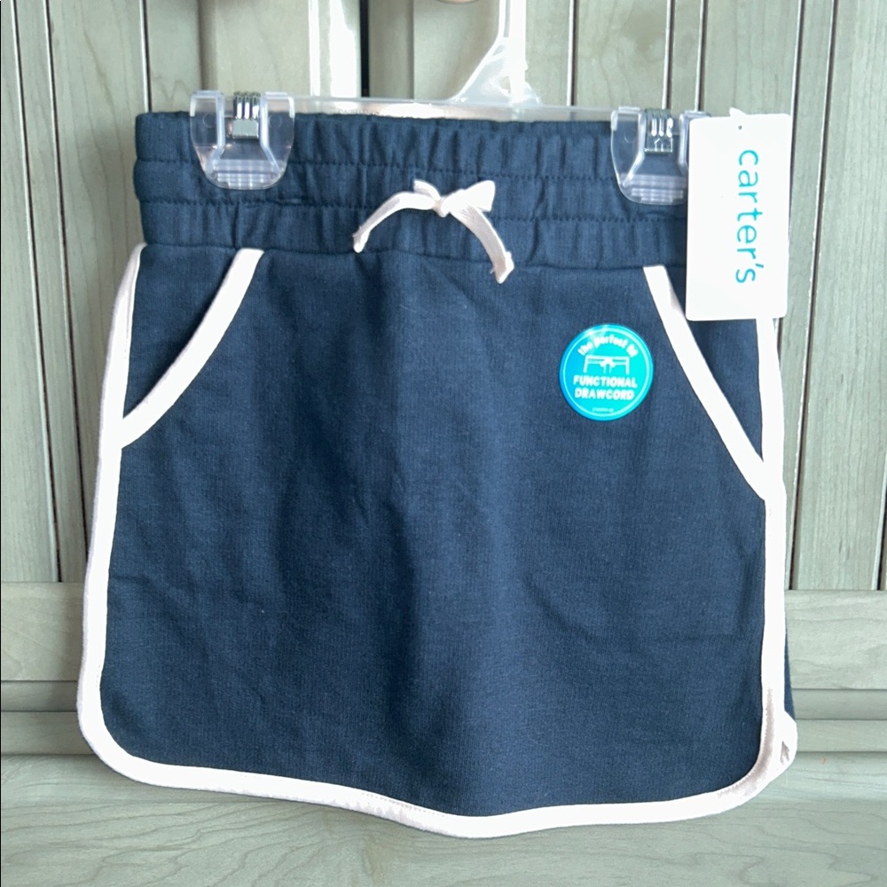 Carter's Size 4 Navy Blue Girls Skirt
